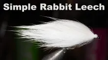 Video thumb for Rabbit fur Leech (or baitfish)
