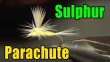 Video thumb for Sulphur Parachute Dry Fly