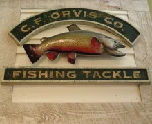 User submitted picture: Orvis antique fishing sig...