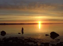 User submitted picture: Sunset fishing